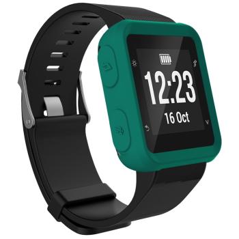 TPU HALF COVER Obal pre Garmin Forerunner 35 zelený