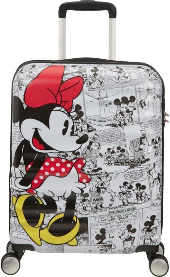 American Tourister Disney Wavebreaker Spinner 55/20 Cabin Kufor so 4 kolieskami Comics White 36 L