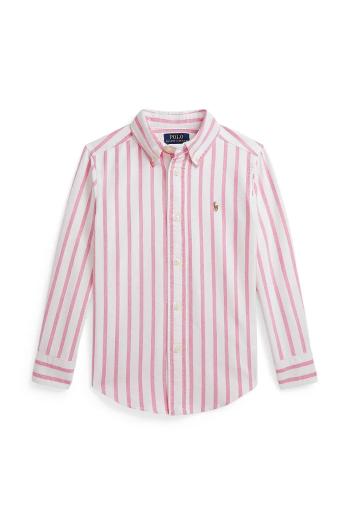 Košeľa Polo Ralph Lauren ružová farba, 322935056003