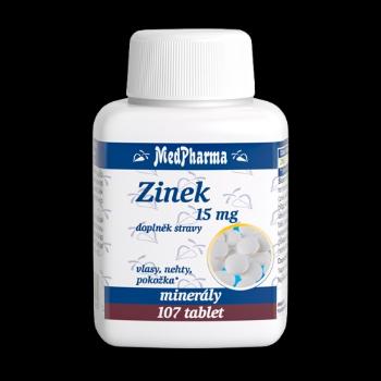 MEDPHARMA Zinok 15 mg 107 tabliet