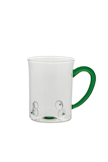 Hrnček Zafferano Patea 510 ml zelená farba