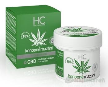 Health Culture Konopné mazanie 10% s CBD 125ml