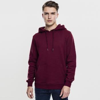 Pánska mikina s kapucňou Urban Classics Basic Sweat Hoody port - XS