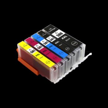 Canon CLI-581XXL Bk, C,M,Y + PGI-580XXLBk multipack kompatibilna cartridge