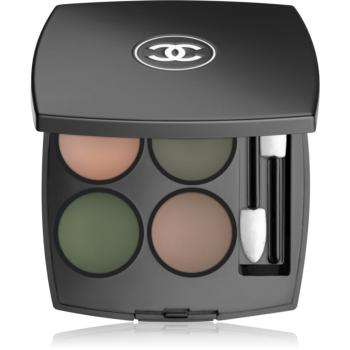 Chanel Les 4 Ombres intenzívne očné tiene odtieň 318 Blurry Green 2 g