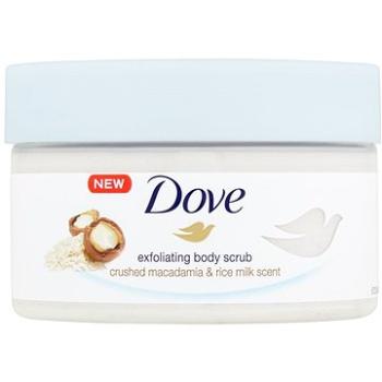 Dove Makadamové orechy a ryžové mlieko, telový peeling 225 ml (8710447217054)