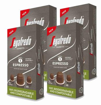 Kávékapszula Segafredo CNCC Espresso 10 x 5,1 g (Nespresso); 4x