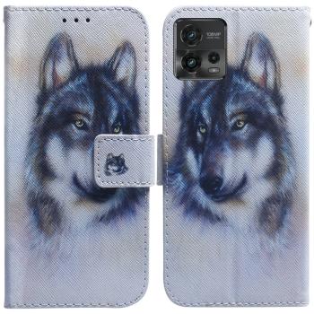 ART Peňaženkový kryt Motorola Moto G72 WOLF