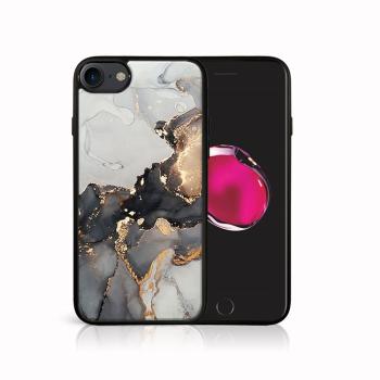 MY ART Ochranný kryt Apple iPhone SE 2022 / 2020 / 7 / 8 GREY MARBLE (140)