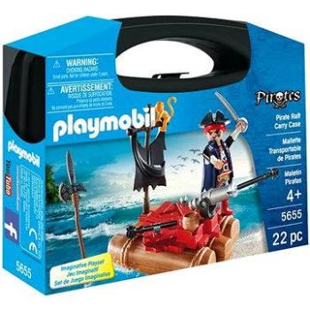 Playmobil 5655 Prenosný box - Pirát na plti (4008789056559)