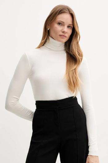 Sveter Polo Ralph Lauren béžová farba, ľahký, s rolákom, 211976982