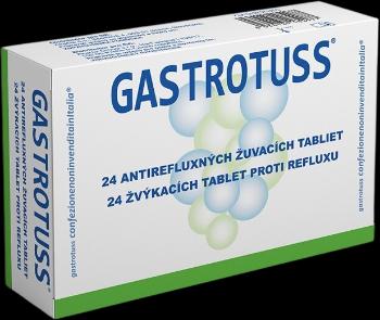 GASTROTUSS žvýkací tablety proti refluxu 24 tabliet