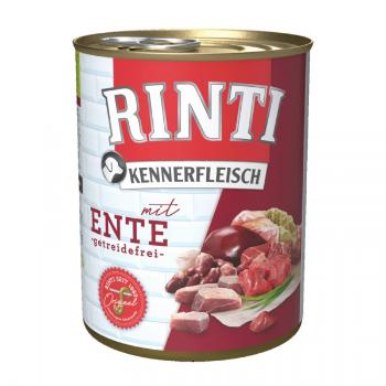 Konzerva Rinti Kennerfleisch kachní srdce 800g