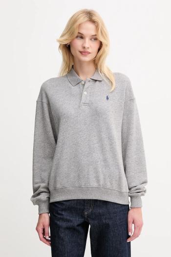 Mikina Polo Ralph Lauren šedá farba, jednofarebné, 211965097
