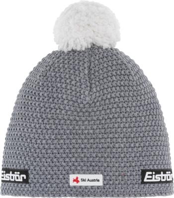 Eisbär Jamie Pompon SKA Beanie Grey/White UNI Čiapka