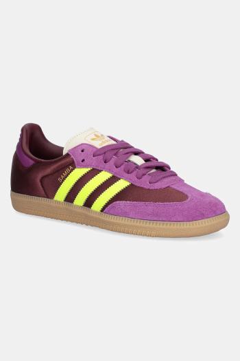 Tenisky adidas Originals Samba OG fialová farba, JS1316