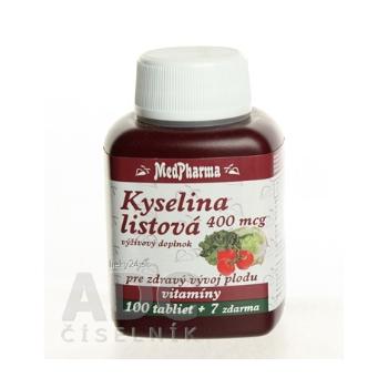 MedPharma KYSELINA LISTOVÁ 400 mcg