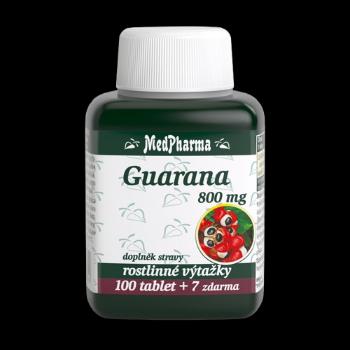 MEDPHARMA Guarana 800 mg 107 tablet