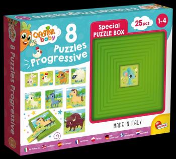 LISCIANIGIOCH Carotina Baby 8xPuzzle - Farma