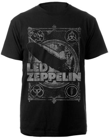 Led Zeppelin Tričko Vintage Print LZ1 Black L