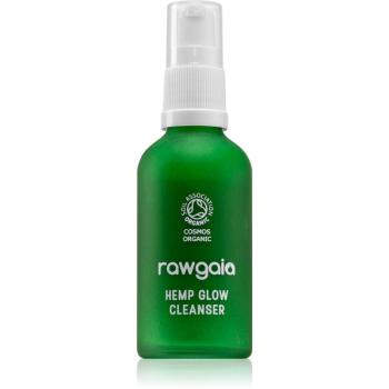 RawGaia Hemp Glow jemné čistiace mlieko pre zmiešanú až mastnú pokožku 50 ml