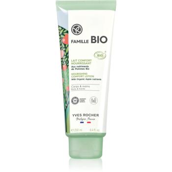 Yves Rocher FAMILLE BIO výživné telové mlieko with Organic Apple 250 ml