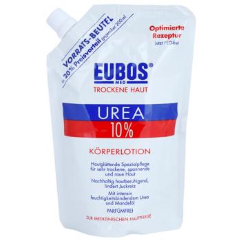 Eubos Dry Skin Urea 10% hydratačné telové mlieko pre suchú a svrbiacu pokožku náhradná náplň 400 ml