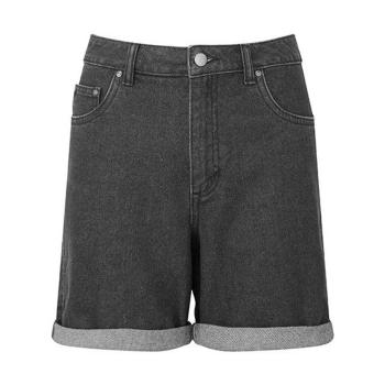WOMBAT® Dámske džínsové šortky - Čierny denim | XL