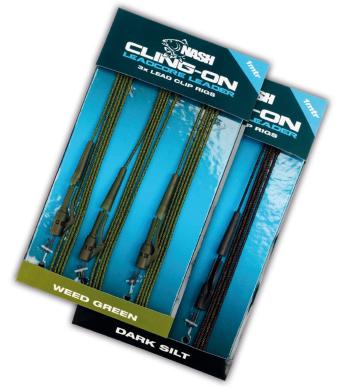 Nash Montáž Cling-On Leadcore Lead Clip Leaders 45lb 3ks,Nash Montáž Cling-On Leadcore Lead Clip Leaders 45lb 3ks