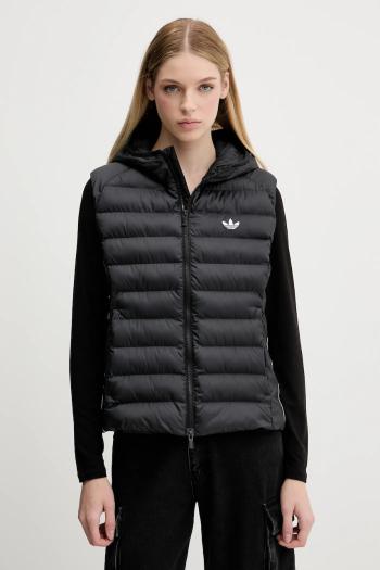 Vesta adidas Originals Slim Vest čierna farba, prechodná, JX2943