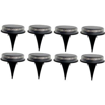LEDsolar 17Z vonkajšie svetlo na zapichnutie do zeme 8 ks, 17 LED, bezdrôtové, iPRO, 1 W, teplá farb (8595654703527)