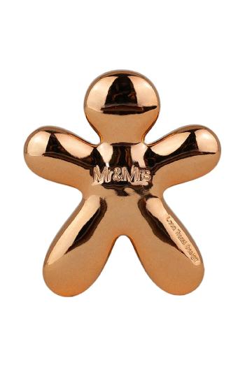 Vôňa do auta Mr & Mrs Fragrance Cedar Wood oranžová farba