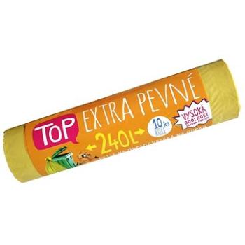 VIPOR LDPE Top Extra pevné 240 l, 10 ks, žlté (8595657600892)