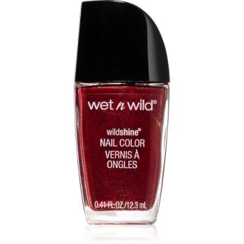 Wet n Wild Wild Shine vysoko krycí lak na nechty odtieň Burgundy Frost 12.3 ml