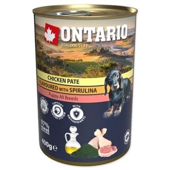 ONTARIO konzerva Puppy Chicken 400 g (8595681809896)