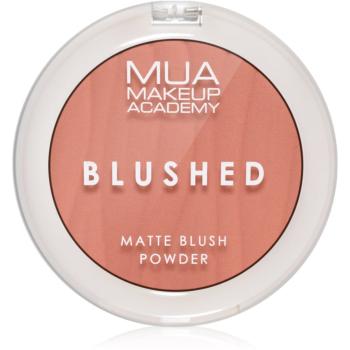 MUA Makeup Academy Blushed Powder Blusher púdrová lícenka odtieň Rose Tea 5 g