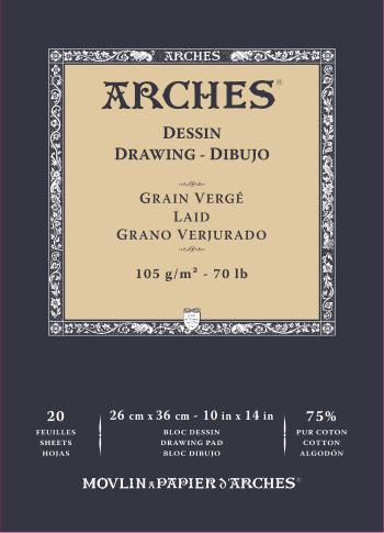 Arches Sketch Skicár 26 x 36 cm 105 g