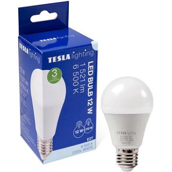 TESLA LED BULB E27, 12 W, 1521l m, 6500K studená biela (BL271265-1)