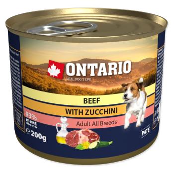 ONTARIO Konzerva hovädzia s cuketou 200 g