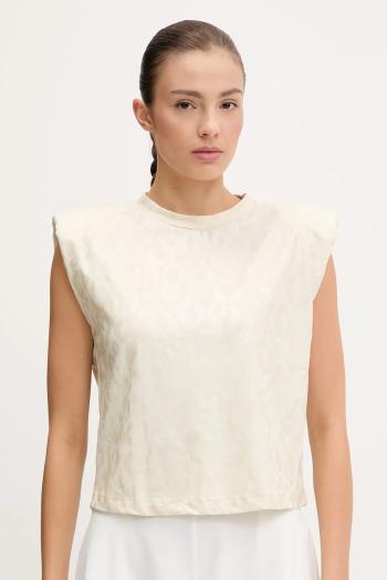 Top EA7 Emporio Armani šedá farba, AF10373.7W000482