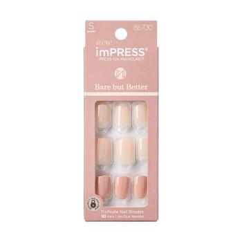 KISS Samolepiace nechty imPRESS BBB Nail Simple Pleasure 30 ks