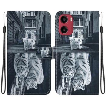 ART Peňaženkový kryt pre Motorola Moto G05 / Moto E15 TIGER