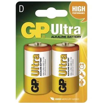 GP Ultra Alkaline LR20 (D) 2 ks v blistri (1014412000)