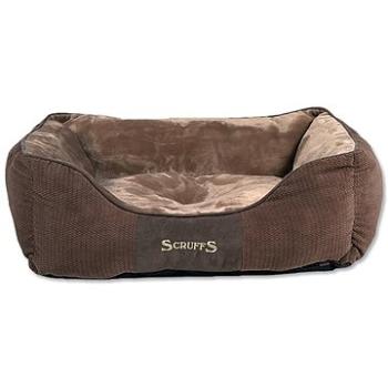 SCRUFFS Chester box bed M 60 × 50 cm čokoládový (5060319931957)