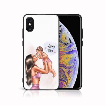 MY ART Ochranný kryt pre Apple iPhone X / XS LOVING MOM (115)