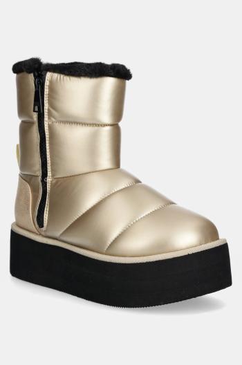 Snehule Karl Lagerfeld THERMO zlatá farba, KL48554