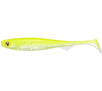 Fox rage gumová nástraha slick shads ultra uv chartreuse ayu - 7 cm