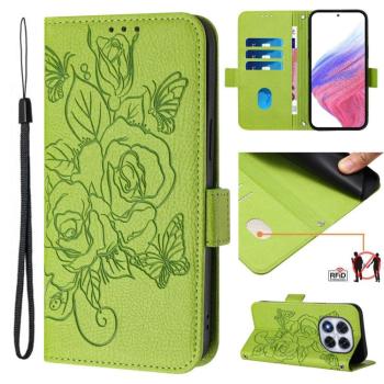 ART MEADOW Peňaženkový obal pre Xiaomi Redmi Note 14 Pro zelený