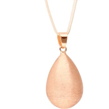Bola DROP SHAPE tehotenská rolnička Rose Gold 1 ks