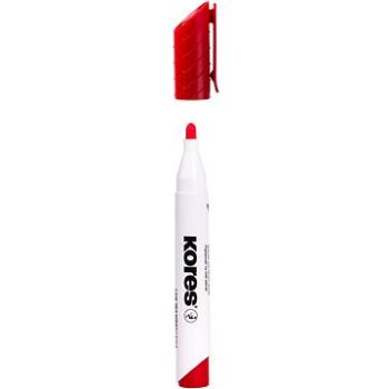 KORES K-MARKER na biele tabule a flipcharty, červený (20837)